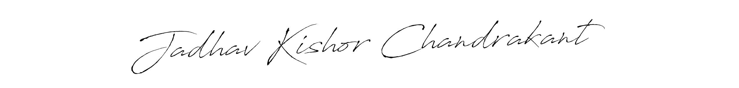 Make a beautiful signature design for name Jadhav Kishor Chandrakant. Use this online signature maker to create a handwritten signature for free. Jadhav Kishor Chandrakant signature style 6 images and pictures png