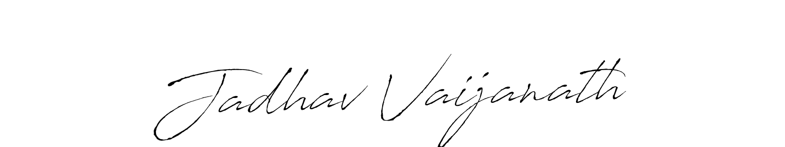 Jadhav Vaijanath stylish signature style. Best Handwritten Sign (Antro_Vectra) for my name. Handwritten Signature Collection Ideas for my name Jadhav Vaijanath. Jadhav Vaijanath signature style 6 images and pictures png