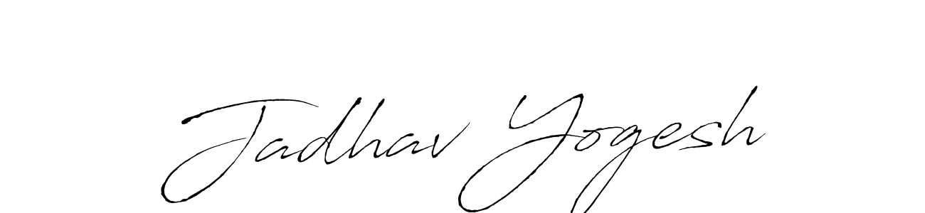 It looks lik you need a new signature style for name Jadhav Yogesh. Design unique handwritten (Antro_Vectra) signature with our free signature maker in just a few clicks. Jadhav Yogesh signature style 6 images and pictures png