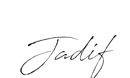 Also You can easily find your signature by using the search form. We will create Jadif name handwritten signature images for you free of cost using Antro_Vectra sign style. Jadif signature style 6 images and pictures png