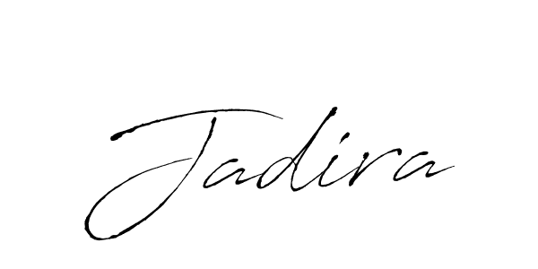 Make a beautiful signature design for name Jadira. With this signature (Antro_Vectra) style, you can create a handwritten signature for free. Jadira signature style 6 images and pictures png