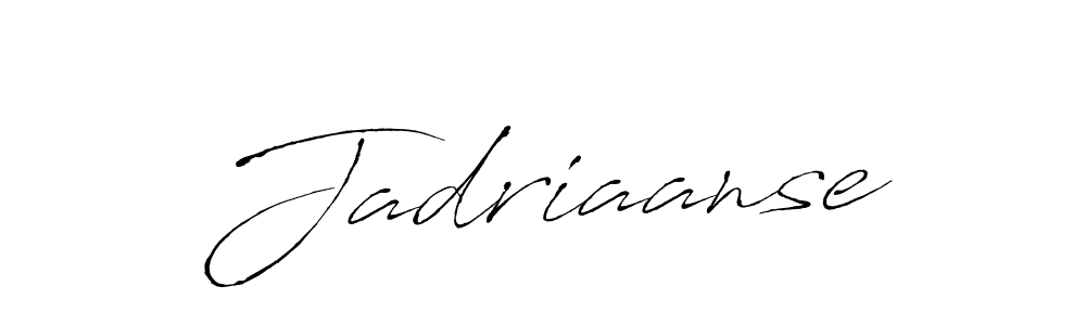 Once you've used our free online signature maker to create your best signature Antro_Vectra style, it's time to enjoy all of the benefits that Jadriaanse name signing documents. Jadriaanse signature style 6 images and pictures png
