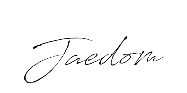 Use a signature maker to create a handwritten signature online. With this signature software, you can design (Antro_Vectra) your own signature for name Jaedom. Jaedom signature style 6 images and pictures png