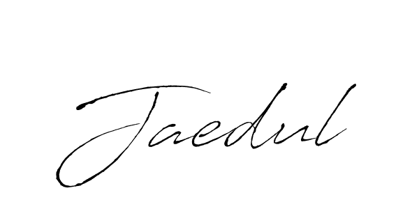 Jaedul stylish signature style. Best Handwritten Sign (Antro_Vectra) for my name. Handwritten Signature Collection Ideas for my name Jaedul. Jaedul signature style 6 images and pictures png