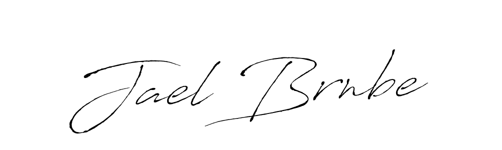 Make a beautiful signature design for name Jael Brnbe. Use this online signature maker to create a handwritten signature for free. Jael Brnbe signature style 6 images and pictures png