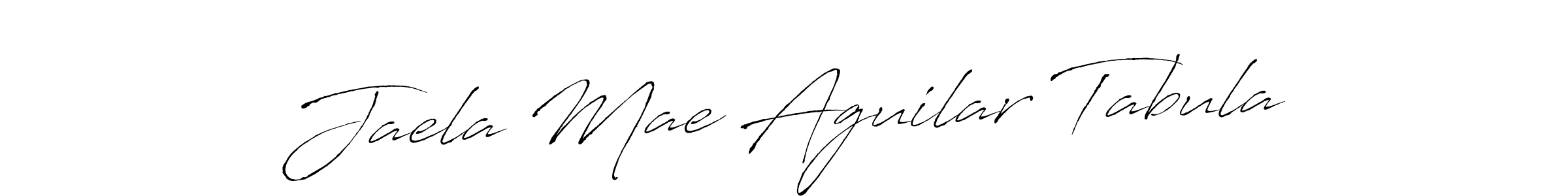 Also we have Jaela Mae Aguilar Tabula name is the best signature style. Create professional handwritten signature collection using Antro_Vectra autograph style. Jaela Mae Aguilar Tabula signature style 6 images and pictures png