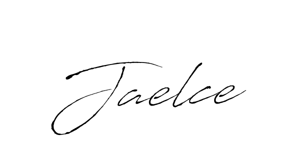 Design your own signature with our free online signature maker. With this signature software, you can create a handwritten (Antro_Vectra) signature for name Jaelce. Jaelce signature style 6 images and pictures png