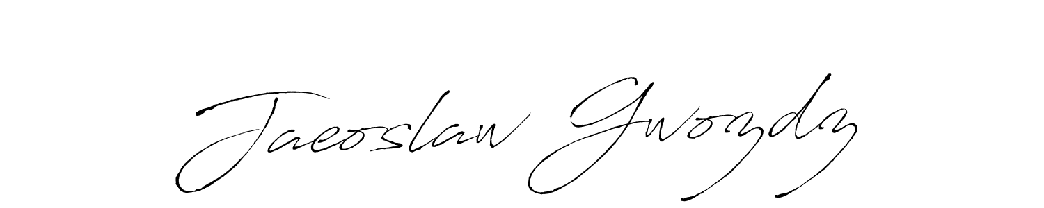 Make a short Jaeoslaw Gwozdz signature style. Manage your documents anywhere anytime using Antro_Vectra. Create and add eSignatures, submit forms, share and send files easily. Jaeoslaw Gwozdz signature style 6 images and pictures png