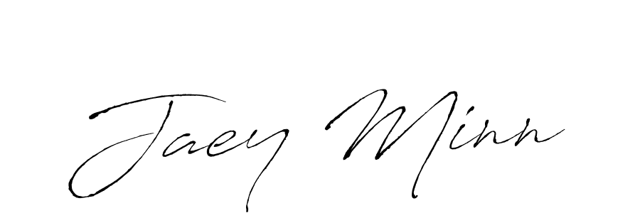 Jaey Minn stylish signature style. Best Handwritten Sign (Antro_Vectra) for my name. Handwritten Signature Collection Ideas for my name Jaey Minn. Jaey Minn signature style 6 images and pictures png