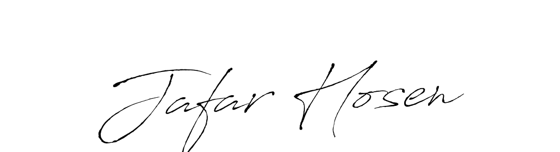 The best way (Antro_Vectra) to make a short signature is to pick only two or three words in your name. The name Jafar Hosen include a total of six letters. For converting this name. Jafar Hosen signature style 6 images and pictures png