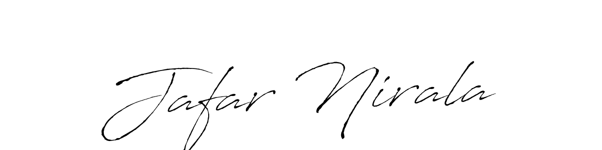 Also we have Jafar Nirala name is the best signature style. Create professional handwritten signature collection using Antro_Vectra autograph style. Jafar Nirala signature style 6 images and pictures png