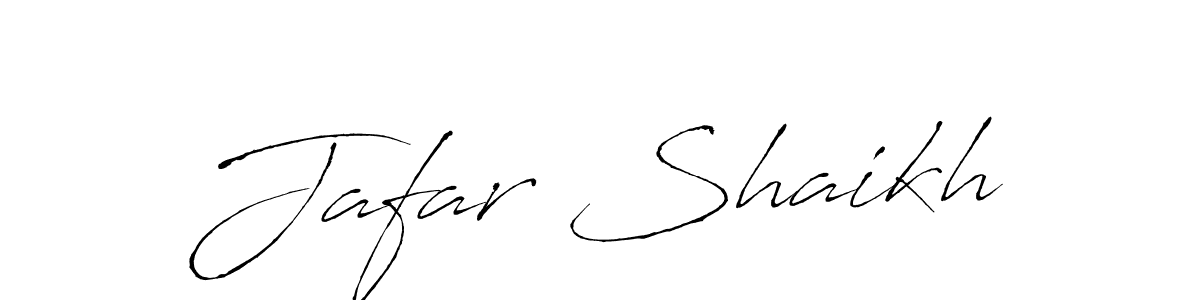 Jafar Shaikh stylish signature style. Best Handwritten Sign (Antro_Vectra) for my name. Handwritten Signature Collection Ideas for my name Jafar Shaikh. Jafar Shaikh signature style 6 images and pictures png