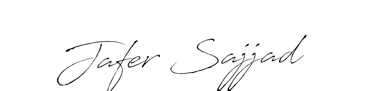 Also we have Jafer Sajjad name is the best signature style. Create professional handwritten signature collection using Antro_Vectra autograph style. Jafer Sajjad signature style 6 images and pictures png