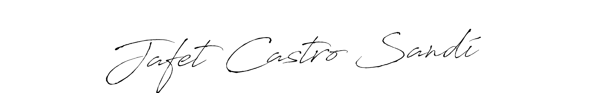 Antro_Vectra is a professional signature style that is perfect for those who want to add a touch of class to their signature. It is also a great choice for those who want to make their signature more unique. Get Jafet Castro Sandí name to fancy signature for free. Jafet Castro Sandí signature style 6 images and pictures png