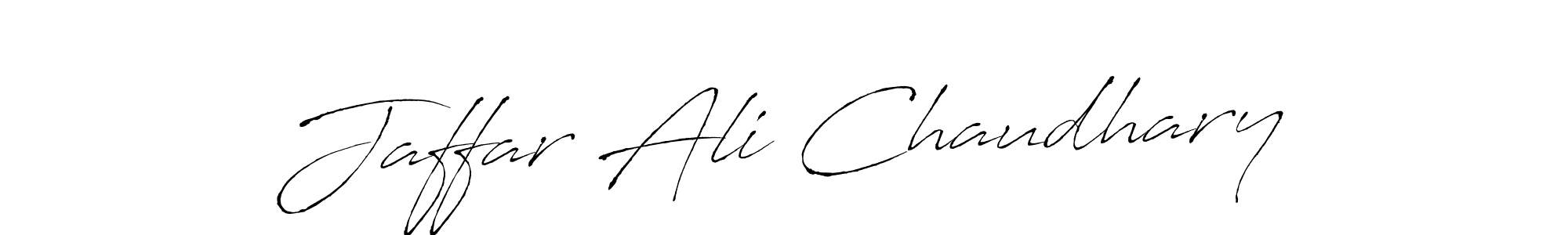 Antro_Vectra is a professional signature style that is perfect for those who want to add a touch of class to their signature. It is also a great choice for those who want to make their signature more unique. Get Jaffar Ali Chaudhary name to fancy signature for free. Jaffar Ali Chaudhary signature style 6 images and pictures png