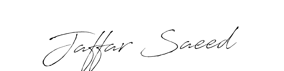 This is the best signature style for the Jaffar Saeed name. Also you like these signature font (Antro_Vectra). Mix name signature. Jaffar Saeed signature style 6 images and pictures png