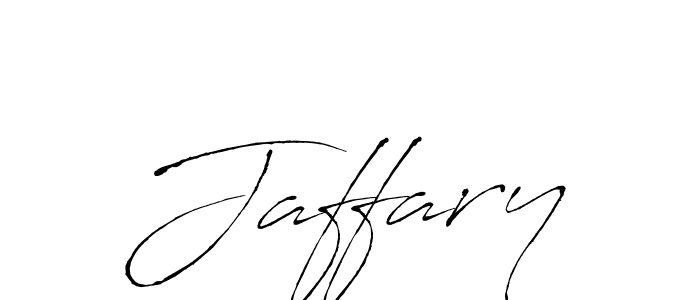 How to make Jaffary signature? Antro_Vectra is a professional autograph style. Create handwritten signature for Jaffary name. Jaffary signature style 6 images and pictures png