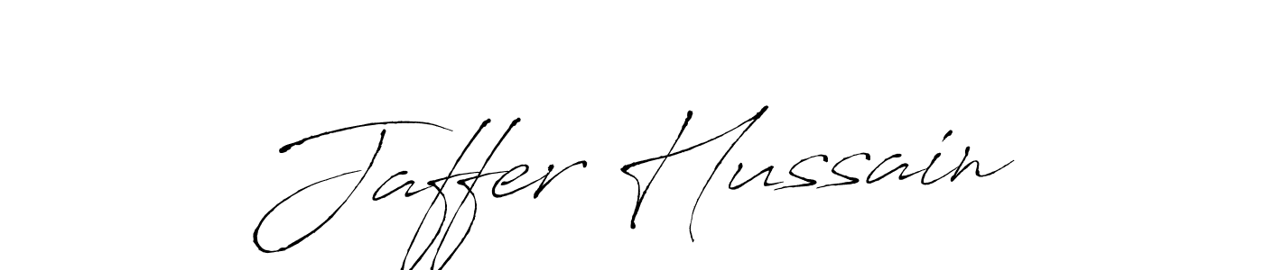 Also we have Jaffer Hussain name is the best signature style. Create professional handwritten signature collection using Antro_Vectra autograph style. Jaffer Hussain signature style 6 images and pictures png