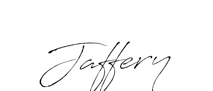 Jaffery stylish signature style. Best Handwritten Sign (Antro_Vectra) for my name. Handwritten Signature Collection Ideas for my name Jaffery. Jaffery signature style 6 images and pictures png