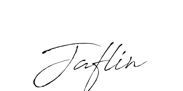 Make a beautiful signature design for name Jaflin. With this signature (Antro_Vectra) style, you can create a handwritten signature for free. Jaflin signature style 6 images and pictures png