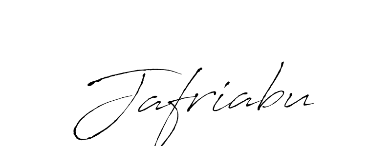 Also You can easily find your signature by using the search form. We will create Jafriabu name handwritten signature images for you free of cost using Antro_Vectra sign style. Jafriabu signature style 6 images and pictures png
