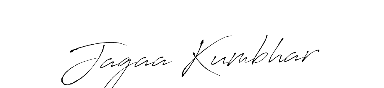 Use a signature maker to create a handwritten signature online. With this signature software, you can design (Antro_Vectra) your own signature for name Jagaa Kumbhar. Jagaa Kumbhar signature style 6 images and pictures png