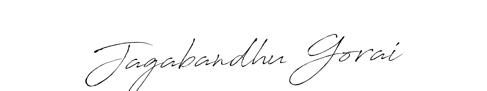 Also we have Jagabandhu Gorai name is the best signature style. Create professional handwritten signature collection using Antro_Vectra autograph style. Jagabandhu Gorai signature style 6 images and pictures png
