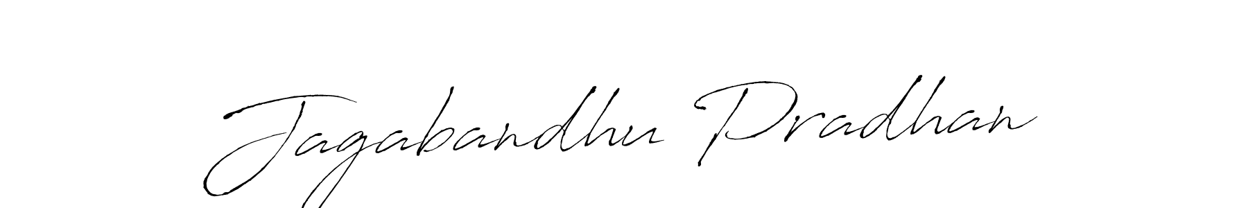 How to make Jagabandhu Pradhan name signature. Use Antro_Vectra style for creating short signs online. This is the latest handwritten sign. Jagabandhu Pradhan signature style 6 images and pictures png