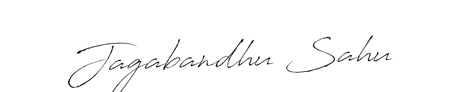 How to make Jagabandhu Sahu signature? Antro_Vectra is a professional autograph style. Create handwritten signature for Jagabandhu Sahu name. Jagabandhu Sahu signature style 6 images and pictures png