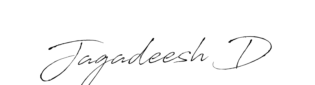 Also we have Jagadeesh D name is the best signature style. Create professional handwritten signature collection using Antro_Vectra autograph style. Jagadeesh D signature style 6 images and pictures png