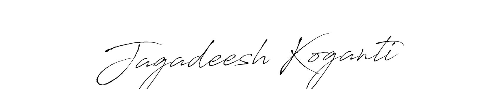 You should practise on your own different ways (Antro_Vectra) to write your name (Jagadeesh Koganti) in signature. don't let someone else do it for you. Jagadeesh Koganti signature style 6 images and pictures png