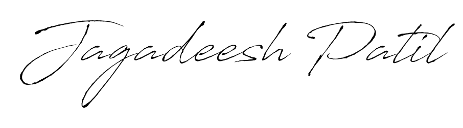 Create a beautiful signature design for name Jagadeesh Patil. With this signature (Antro_Vectra) fonts, you can make a handwritten signature for free. Jagadeesh Patil signature style 6 images and pictures png