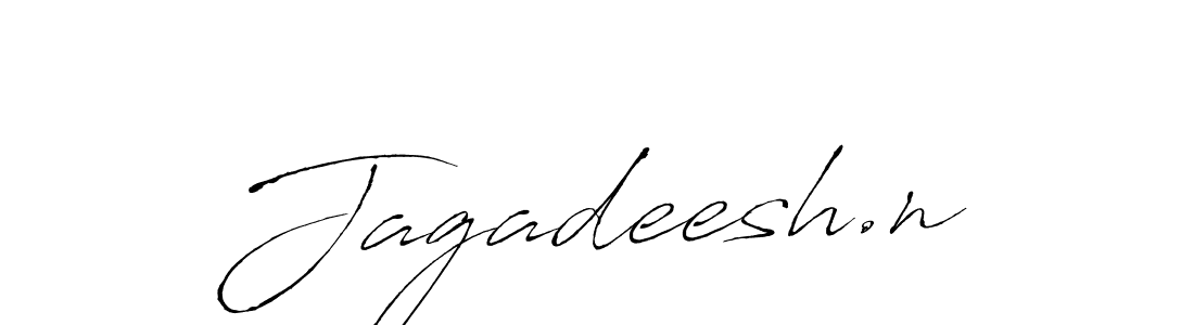 Design your own signature with our free online signature maker. With this signature software, you can create a handwritten (Antro_Vectra) signature for name Jagadeesh.n. Jagadeesh.n signature style 6 images and pictures png