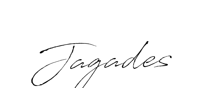 Create a beautiful signature design for name Jagades. With this signature (Antro_Vectra) fonts, you can make a handwritten signature for free. Jagades signature style 6 images and pictures png