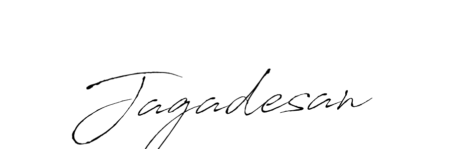 Design your own signature with our free online signature maker. With this signature software, you can create a handwritten (Antro_Vectra) signature for name Jagadesan. Jagadesan signature style 6 images and pictures png