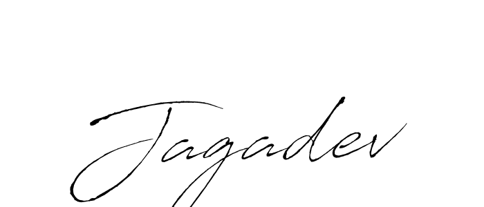 Design your own signature with our free online signature maker. With this signature software, you can create a handwritten (Antro_Vectra) signature for name Jagadev. Jagadev signature style 6 images and pictures png