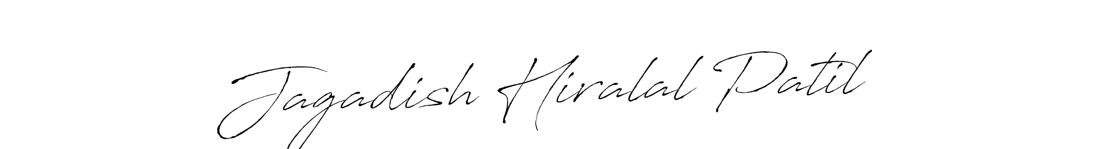 Design your own signature with our free online signature maker. With this signature software, you can create a handwritten (Antro_Vectra) signature for name Jagadish Hiralal Patil. Jagadish Hiralal Patil signature style 6 images and pictures png