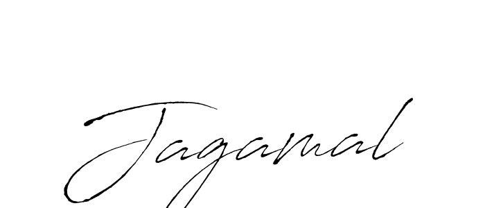 Design your own signature with our free online signature maker. With this signature software, you can create a handwritten (Antro_Vectra) signature for name Jagamal. Jagamal signature style 6 images and pictures png