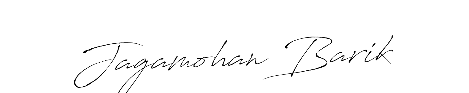 Also we have Jagamohan Barik name is the best signature style. Create professional handwritten signature collection using Antro_Vectra autograph style. Jagamohan Barik signature style 6 images and pictures png