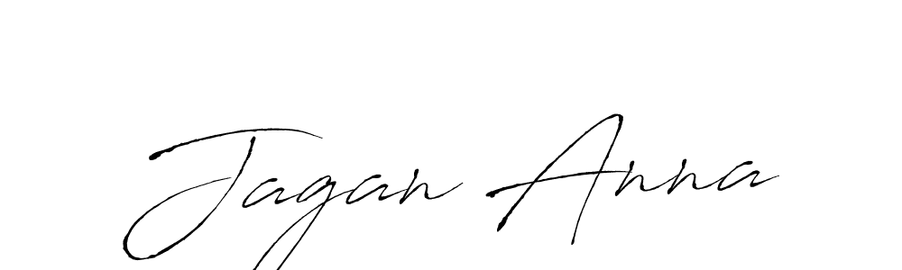 Make a beautiful signature design for name Jagan Anna. With this signature (Antro_Vectra) style, you can create a handwritten signature for free. Jagan Anna signature style 6 images and pictures png