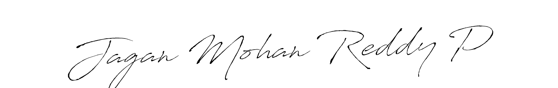 Design your own signature with our free online signature maker. With this signature software, you can create a handwritten (Antro_Vectra) signature for name Jagan Mohan Reddy P. Jagan Mohan Reddy P signature style 6 images and pictures png