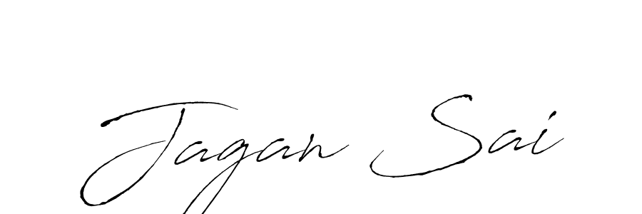 Use a signature maker to create a handwritten signature online. With this signature software, you can design (Antro_Vectra) your own signature for name Jagan Sai. Jagan Sai signature style 6 images and pictures png