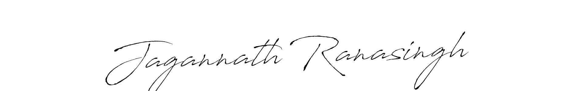 Design your own signature with our free online signature maker. With this signature software, you can create a handwritten (Antro_Vectra) signature for name Jagannath Ranasingh. Jagannath Ranasingh signature style 6 images and pictures png