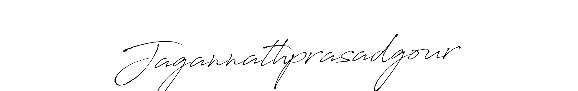 Create a beautiful signature design for name Jagannathprasadgour. With this signature (Antro_Vectra) fonts, you can make a handwritten signature for free. Jagannathprasadgour signature style 6 images and pictures png