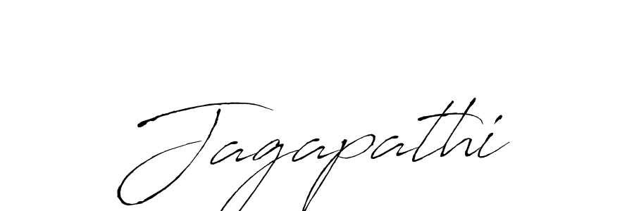 Design your own signature with our free online signature maker. With this signature software, you can create a handwritten (Antro_Vectra) signature for name Jagapathi. Jagapathi signature style 6 images and pictures png