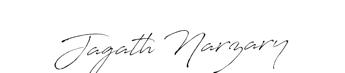 Make a beautiful signature design for name Jagath Narzary. With this signature (Antro_Vectra) style, you can create a handwritten signature for free. Jagath Narzary signature style 6 images and pictures png