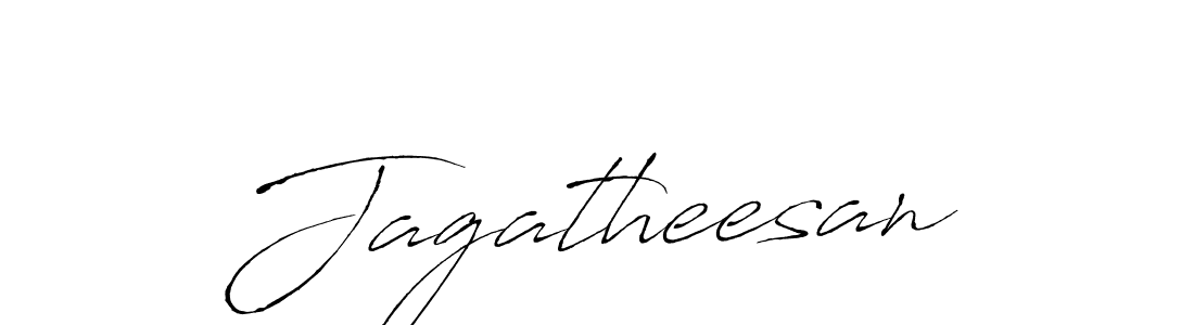 Create a beautiful signature design for name Jagatheesan. With this signature (Antro_Vectra) fonts, you can make a handwritten signature for free. Jagatheesan signature style 6 images and pictures png