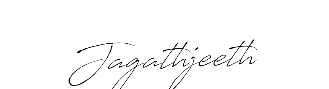 The best way (Antro_Vectra) to make a short signature is to pick only two or three words in your name. The name Jagathjeeth include a total of six letters. For converting this name. Jagathjeeth signature style 6 images and pictures png