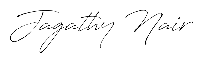 Create a beautiful signature design for name Jagathy Nair. With this signature (Antro_Vectra) fonts, you can make a handwritten signature for free. Jagathy Nair signature style 6 images and pictures png