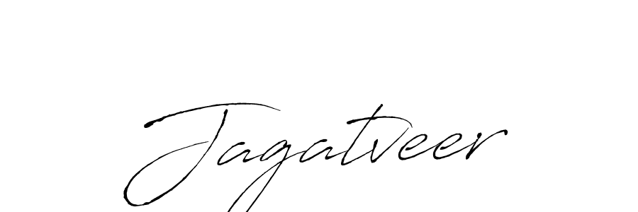 How to make Jagatveer signature? Antro_Vectra is a professional autograph style. Create handwritten signature for Jagatveer name. Jagatveer signature style 6 images and pictures png